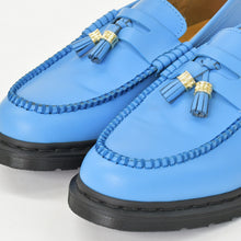 Load image into Gallery viewer, 極美品 Dr.Martens×Supreme penton Tassel Loafer TSL ドクターマーチン シュプリーム ペントン ブルー ブラック レザーサイズ UK11 中古 4b011837