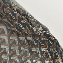 Load image into Gallery viewer, GOYARD ゴヤール サンルイPM バッグ トートバッグ STLOUIPMLTY50CL50P PVC レザー ヘリンボーン ブラック 美品 中古 4b011839