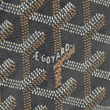 Load image into Gallery viewer, GOYARD ゴヤール サンルイPM バッグ トートバッグ STLOUIPMLTY50CL50P PVC レザー ヘリンボーン ブラック 美品 中古 4b011839