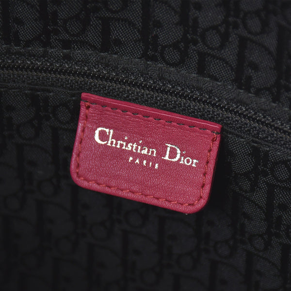 Christian Dior クリスチャンディオール Lady Dior Large レディディオール ラージ 2WAYバッグ 05-MA-0043 カナージュ 美品 中古 4b011855