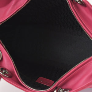 Christian Dior クリスチャンディオール Lady Dior Large レディディオール ラージ 2WAYバッグ 05-MA-0043 カナージュ 美品 中古 4b011855