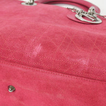 Load image into Gallery viewer, Christian Dior クリスチャンディオール Lady Dior Large レディディオール ラージ 2WAYバッグ 05-MA-0043 カナージュ 美品 中古 4b011855