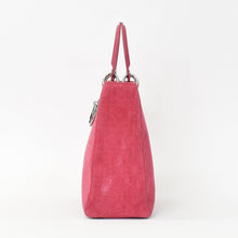 Load image into Gallery viewer, Christian Dior クリスチャンディオール Lady Dior Large レディディオール ラージ 2WAYバッグ 05-MA-0043 カナージュ 美品 中古 4b011855