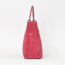 Load image into Gallery viewer, Christian Dior クリスチャンディオール Lady Dior Large レディディオール ラージ 2WAYバッグ 05-MA-0043 カナージュ 美品 中古 4b011855