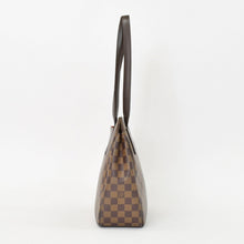 Load image into Gallery viewer, LOUIS VUITTON ルイヴィトン トートバッグ N51123 ダミエ パリオリPM ハンドバッグ ブラウン ダミエキャンバス レザー ゴールド金具 美品 中古 4b011891