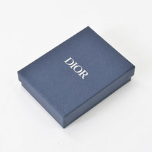 Load image into Gallery viewer, 新品未使用 DIOR ディオール AIR DIOR カードケース レザー ネイビー ホワイト 中古 4b012043