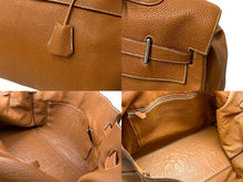 画像をギャラリービューアに読み込む, 極美品 激レア HERMES エルメス ケリー50 ハンドバック ゴールド トリヨンクレマンス シルバー金具 □N刻印 中古 4b001269