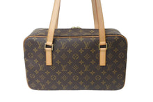 Load image into Gallery viewer, 極美品 LOUISVUITTON ルイヴィトン シテGM ショルダーバッグ モノグラム M51181 PVC ヌメ革 ブラウン ゴールド金具 中古 4b001210