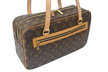 Load image into Gallery viewer, 極美品 LOUISVUITTON ルイヴィトン シテGM ショルダーバッグ モノグラム M51181 PVC ヌメ革 ブラウン ゴールド金具 中古 4b001210