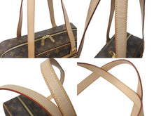 Load image into Gallery viewer, 極美品 LOUISVUITTON ルイヴィトン シテGM ショルダーバッグ モノグラム M51181 PVC ヌメ革 ブラウン ゴールド金具 中古 4b001210
