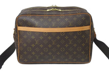 画像をギャラリービューアに読み込む, LOUIS VUITTON ルイヴィトン ショルダーバッグ リポーターGM モノグラム M45252 ブラウン ゴールド金具 美品 中古 4b001212