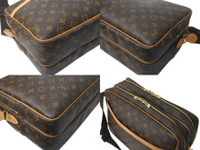 画像をギャラリービューアに読み込む, LOUIS VUITTON ルイヴィトン ショルダーバッグ リポーターGM モノグラム M45252 ブラウン ゴールド金具 美品 中古 4b001212