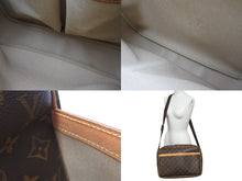 画像をギャラリービューアに読み込む, LOUIS VUITTON ルイヴィトン ショルダーバッグ リポーターGM モノグラム M45252 ブラウン ゴールド金具 美品 中古 4b001212