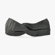 Load image into Gallery viewer, CHROME HEARTS クロムハーツ レザー ラムスキン ヘアバンド シルバー925 美品 中古 4b012210