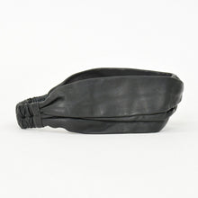 Load image into Gallery viewer, CHROME HEARTS クロムハーツ レザー ラムスキン ヘアバンド シルバー925 美品 中古 4b012210