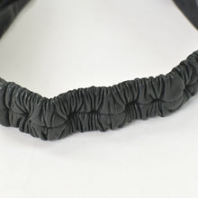 Load image into Gallery viewer, CHROME HEARTS クロムハーツ レザー ラムスキン ヘアバンド シルバー925 美品 中古 4b012210