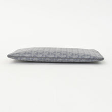 Load image into Gallery viewer, GOYARD ゴヤール セナMM クラッチバッグ ヘリンボーン柄 グレー PVC レザー シルバー金具 美品 中古 4b012233