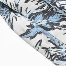 画像をギャラリービューアに読み込む, 新品同様 LOUIS VUITTON ルイヴィトン Floral Print Pajama Bottoms フローラル プリント パジャマ ボトムス ブルー ホワイト サイズ44 中古 4b012326