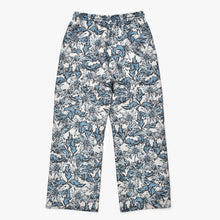 画像をギャラリービューアに読み込む, 新品同様 LOUIS VUITTON ルイヴィトン Floral Print Pajama Bottoms フローラル プリント パジャマ ボトムス ブルー ホワイト サイズ44 中古 4b012326