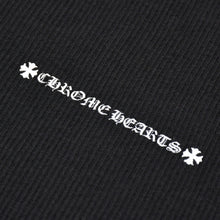 Load image into Gallery viewer, 極美品 CHROME HEARTS クロムハーツ タンクトップ ノースリーブ サイズXL バックCHプラス プリント ブラック 中古 4b012314