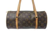 Load image into Gallery viewer, LOUIS VUITTON ルイヴィトン パピヨン30 ハンドバッグ M51385 筒型 モノグラムキャンバス ブラウン 美品 中古 4b001235