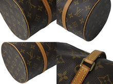 Load image into Gallery viewer, LOUIS VUITTON ルイヴィトン パピヨン30 ハンドバッグ M51385 筒型 モノグラムキャンバス ブラウン 美品 中古 4b001235