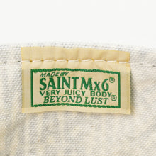 Load image into Gallery viewer, 新品未使用 SAINT MICHAEL セントマイケル TOTE S SAINT トートバック SM-YS1-0000-092 サイズS コットンキャンバス 中古 4b012374