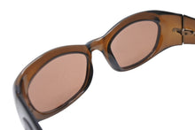 Load image into Gallery viewer, GUCCI グッチ サングラス アイウェア GG2432/S 9UE サイズ50□19 125 クリアブラウン アセテート 美品 中古 4b012393