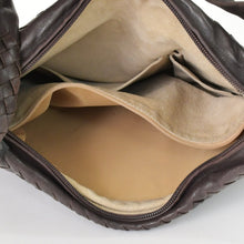 Load image into Gallery viewer, BOTTEGA VENETA ボッテガヴェネタ ホーボー イントレチャート ショルダーバッグ 10100101226PGA ブラウン 美品 中古 4b012439