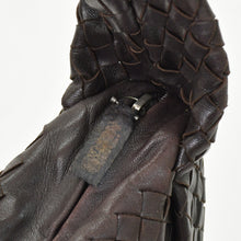 Load image into Gallery viewer, BOTTEGA VENETA ボッテガヴェネタ ホーボー イントレチャート ショルダーバッグ 10100101226PGA ブラウン 美品 中古 4b012439