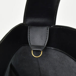 極美品 LOUIS VUITTON ルイヴィトン レヴリ ワンショルダーバッグ ハンドバッグ M52162 ブラック エピレザー 中古 4b012458