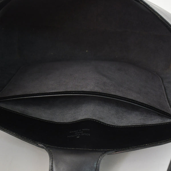 極美品 LOUIS VUITTON ルイヴィトン レヴリ ワンショルダーバッグ ハンドバッグ M52162 ブラック エピレザー 中古 4b012458