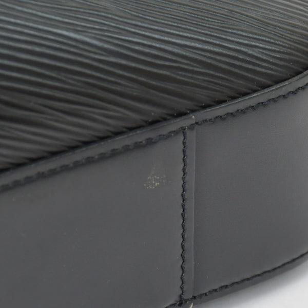 極美品 LOUIS VUITTON ルイヴィトン レヴリ ワンショルダーバッグ ハンドバッグ M52162 ブラック エピレザー 中古 4b012458