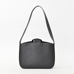 極美品 LOUIS VUITTON ルイヴィトン レヴリ ワンショルダーバッグ ハンドバッグ M52162 ブラック エピレザー 中古 4b012458