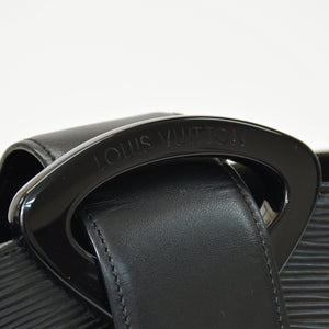 極美品 LOUIS VUITTON ルイヴィトン レヴリ ワンショルダーバッグ ハンドバッグ M52162 ブラック エピレザー 中古 4b012458