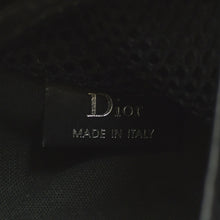 Load image into Gallery viewer, 新品未使用 Christian Dior クリスチャンディオール ショルダーバッグ ブラック キャンバス シルバー金具 美品 中古 4b012472