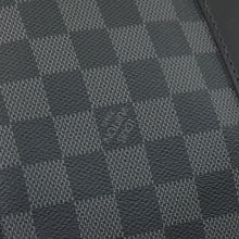 画像をギャラリービューアに読み込む, 極美品 ルイヴィトン LOUIS VUITTON キーポル バンドリエール 55 ボストンバッグ メンズ 旅行鞄 ダミエ グラフィット ブラック N41413 美品 中古 4a001248