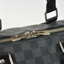 画像をギャラリービューアに読み込む, 極美品 ルイヴィトン LOUIS VUITTON キーポル バンドリエール 55 ボストンバッグ メンズ 旅行鞄 ダミエ グラフィット ブラック N41413 美品 中古 4a001248