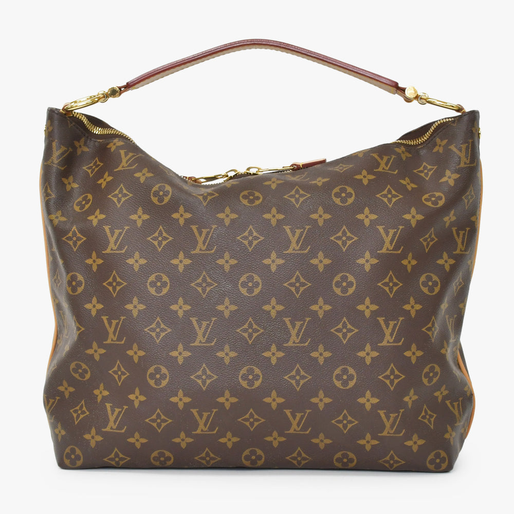 LOUIS VUITTON Monogram Shri MM One Shoulder Bag M40587 Gold Hardware Good Condition Used 4a001249