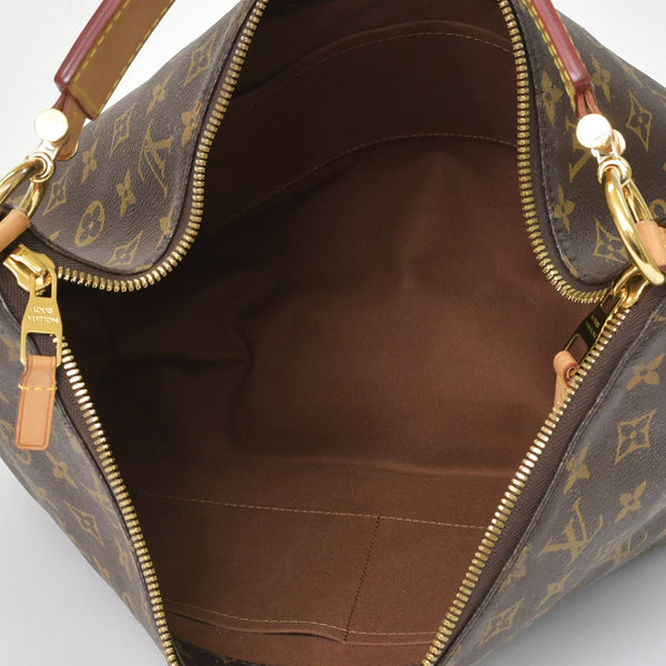 LOUIS VUITTON Monogram Shri MM One Shoulder Bag M40587 Gold Hardware Good Condition Used 4a001249