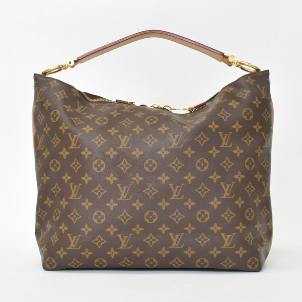 LOUIS VUITTON Monogram Shri MM One Shoulder Bag M40587 Gold Hardware Good Condition Used 4a001249
