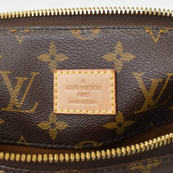 LOUIS VUITTON Monogram Shri MM One Shoulder Bag M40587 Gold Hardware Good Condition Used 4a001249