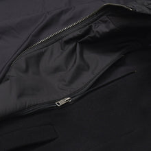 Load image into Gallery viewer, 新品未使用 PRADA プラダ ウール コート ナイロン ブラック サイズ50R UC4120R1821FQX 中古 4b012519