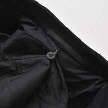 Load image into Gallery viewer, 新品未使用 PRADA プラダ ウール コート ナイロン ブラック サイズ50R UC4120R1821FQX 中古 4b012519