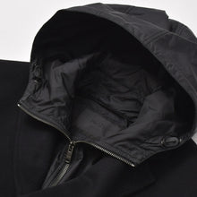 Load image into Gallery viewer, 新品未使用 PRADA プラダ ウール コート ナイロン ブラック サイズ50R UC4120R1821FQX 中古 4b012519