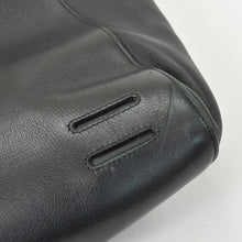 Load image into Gallery viewer, 極美品 LOEWE ロエベ アナグラム アントンスリング ショルダーバッグ レザー ブラック シルバー金具 中古 4b012575