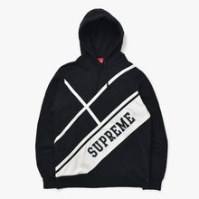 Load image into Gallery viewer, Supreme シュプリーム ロゴ スウェット パーカー ブラック トップス フーディ サイズM 18SS 美品 中古 4b012592