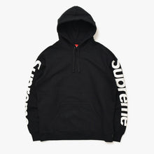 Load image into Gallery viewer, Supreme シュプリーム Sideline Hooded Sweatshirt サイドライン・フーデッド・スウェットシャツ ブラック サイズM 美品 中古 4b012594