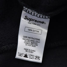 Load image into Gallery viewer, Supreme シュプリーム Sideline Hooded Sweatshirt サイドライン・フーデッド・スウェットシャツ ブラック サイズM 美品 中古 4b012594