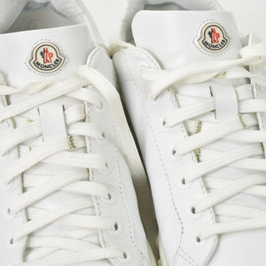 MONCLER Low Cut Sneakers Low Cut Sneakers White Made in Italy Good Condition Used 4b012613